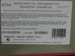 Zoomer sur Cigarettes BUHLER  Caramel Chocolat au lait