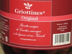 Zoomer sur GRIOTTINES au Kirsch  1L