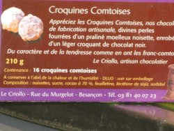 Zoomer sur CROQUINES COMTOISES