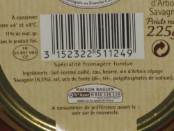 Zoomer sur CANCOILLOTTE  AU Savagnin Raguin 225gr