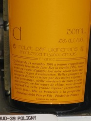 Zoomer sur MACVIN DU JURA 75cL