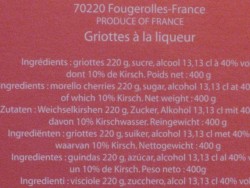Zoomer sur GRIOTTINES au Kirsch  35cl, coffret cadeau