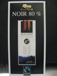 Zoomer sur Chocolat noir 80%  Klaus  AB