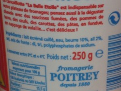 Zoomer sur CANCOILLOTTE  LA BELLE ETOILE  250gr  AIL