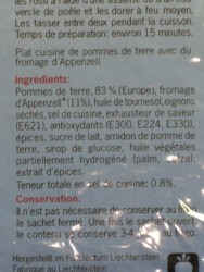 Zoomer sur R�stis suisses au lard 420g