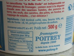 Zoomer sur CANCOILLOTTE Nature 500g