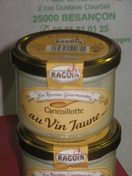 Zoomer sur Cancoillotte Vin Jaune ou Vin Arbois Raguin 195gr
