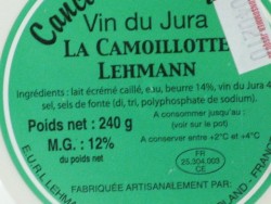 Zoomer sur Cancoillotte au Vin du Jura 240g Lehmann