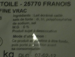 Zoomer sur Metton en vrac en 240gr minimum